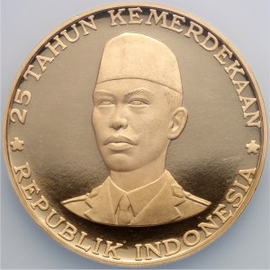Indonesia 25000 Rupiah 1970, General Sudirman, Paris