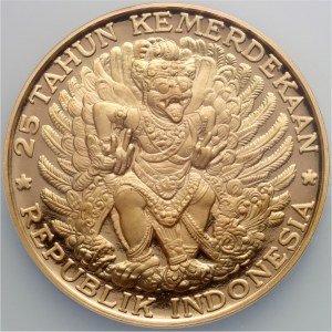 Indonesia 20000 Rupiah 1970 Garuda bird, Paris