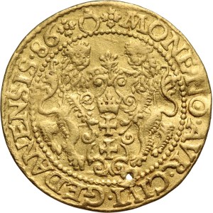 Stefan Batory, dukat 1586, Gdańsk