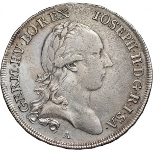 Austria, Joseph II, 1/2 thaler 1781 A, Vienna