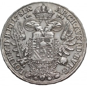 Austria, Joseph II, 1/2 thaler 1781 A, Vienna