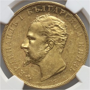 Bulgaria, Ferdinand I, 100 Leva 1894 КБ, Kremnica