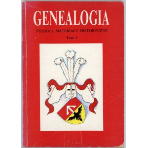 Genealogia. Studia i Materiały Historyczne. Poznań - Wrocław 1991 Wyd. Historyczne.