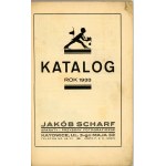 Scharf Jakób - Aparaty i Przybory Fotograficzne. Katalog. Katowice 1933