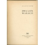 Verne Juliusz - Dwa lata wakacji. Warszawa 1956 Nasza Księgarnia.