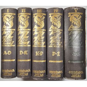 Świat i Życie. Zarys encyklopedyczny współczesnej wiedzy i kultury. T. 1-5. Lwów-Warszawa [1933-39] Książnica - Atlas.