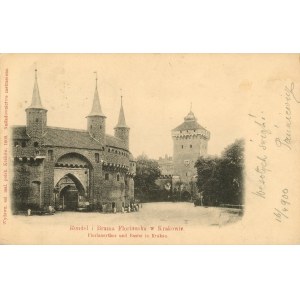 Krakow - Rondel and Florian Gate, 1900.