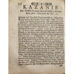Kowalicki Franciszek - Kaznodzieia odswiętny Abo Kazania doroczne na dni Swiętych Bozych uroczyste, Krolowy Wszystkich Swietych poswięcone. Roku Panskiego 1721. Od X. Franciszka Kowalickiego S. J. przedrukowane Roku Pańskiego 1725. Sandomierz W Druk. I.K.