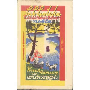 Hamsun Knut - Vagabunden (Landstrykere). Ein Roman. Poznan 1929 Wyd. Polskie R. Wegnera.