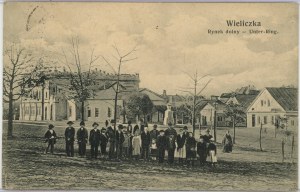 Wieliczka - Lower Market Square, 1907.
