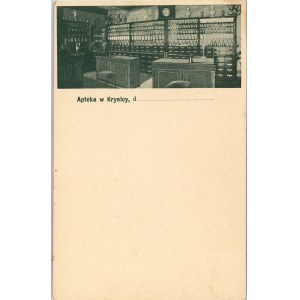 Krynica - Apteka, ok. 1900.
