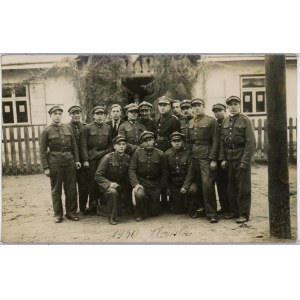 26 Pułk Piechoty - Grupa żołnierzy, 1930.