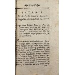 Lisikiewicz [Franciszek] Józef - Adwent Czyli Kazania Adwentowe Wydane. Przez ... Kanonika Kaznodzieię Kollegiaty Sandomirskiey. Roku Pańskiego 1796. Za pozwoleniem Zwierzchności do Druku Podane. Tom II. Lublin [1796] W Druk. J.K. Mci XX Trynitarzów.