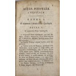 Kodex Napoleona. Z przypisami. Xiąg trzy. Warszawa 1810 Druk. XX. Piarów.