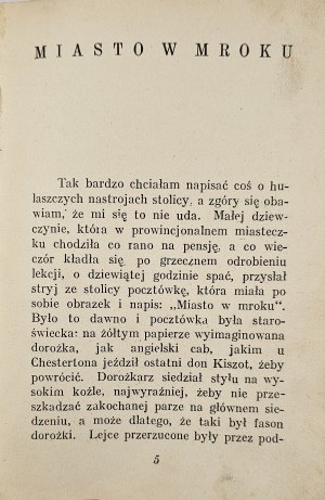 Melcer Wanda - Lover of murdered girls. Warsaw 1934 Tow. wyd. 