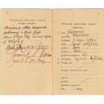 Książka poborów Komisji Gospodarczej 3 Dyw. Legionów, 1921.