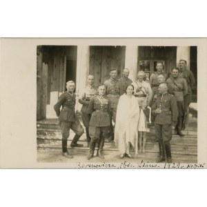 39 Pułk Piechoty Strzelców Lwowskich - Manewry, Leśna, Baranowicze, kasyno oficerskie, 1929.