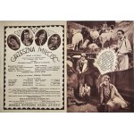 Program filmowy Grzeszna Miłość. Dramat w 10 aktach w/g głośnej powieści Andrzeja Struga p.t.Pokolenie Marka Świdy. Warszawa 1929 Wyd. Biuro Kinematograficzne Sfinks.