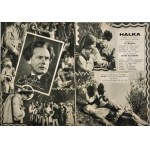 Program filmowy Halka - Dramat w 12 aktach na tle opery St. Moniuszki. Warszawa 1937 Nakł. Wirfilm.