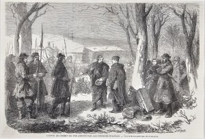 [Convoglio ferroviario fermato dagli insorti, 1863.