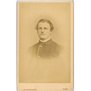 Poznań, Zeuschner A. & F. - Mężczyzna, ok. 1870.