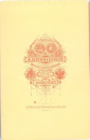 Raczynski Karol Edward, ca. 1875.