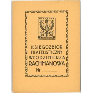 Ekslibris filatelistyczny Włodzimierza Rachmanowa.
