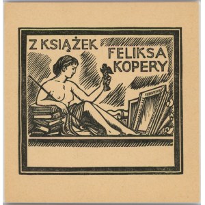 Ekslibris Feliksa Kopery, 1920.