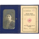 Legitymacja, Dyrekcja Poczt i Telegrafów na Okręg Lwowski, 1922.