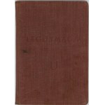 Legitymacja ubezpieczeniowa, Drohobycz, 1943.
