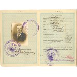 Dowód osobisty, Wilno, 1923.