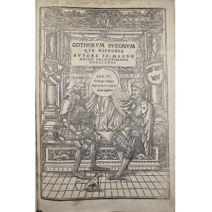 Magnus Johannes - Gothorum Sveonumque historia autore Io. Magno. Roma 1554 Apud Joannem Mariam de Viottis. Wydanie 1.