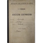 Zestaw dokumentów po Andrzeju Szajnowskim, Lwów, Lubaczów, 1920-1939.