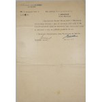 Zestaw dokumentów po Andrzeju Szajnowskim, Lwów, Lubaczów, 1920-1939.