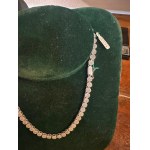 18K GOLD NECKLACE WITH DIAMONDS FOR A TOTAL OF 20 CT