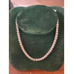 18K GOLD NECKLACE WITH DIAMONDS FOR A TOTAL OF 20 CT