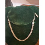 18K GOLD NECKLACE WITH DIAMONDS FOR A TOTAL OF 20 CT