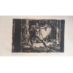 Z Górno-Śląskich kopalń węglowych 6 litografii Schmidbauer 1924 r. GÓRNY ŚLĄSK /m.