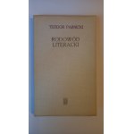 Rodowód literacki Parnicki AUTOGRAF DEDYKACJA 1974 r.