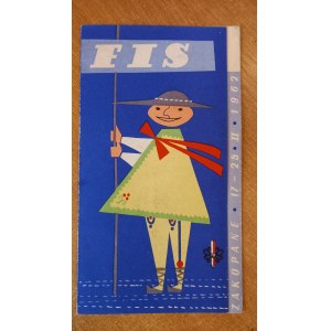 Program / Mapa Fis Zakopane 1962 r.