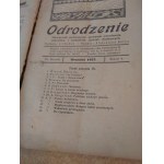 ODRODZENIE miesięcznik 8 numerów EZOTERYKA 1927 r.