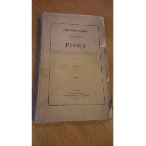 Spisy Jozefa Bohdana Záleského IV. díl 1877.