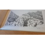 Szkice perspektywiczne terenu walk 2 Korpusu Monte Cassino Maj 1944 reprint