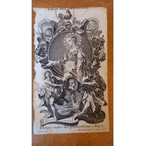Panna Roztropna Virgo Prudentissima XVIII w.