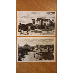 Stanisław Kolowca /2 pocztówki/ Wawel Barbakan