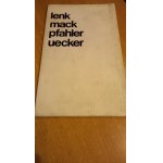 Lenk Mack Pfahler Uecker Teka Portfolio Zachęta 1971 r.