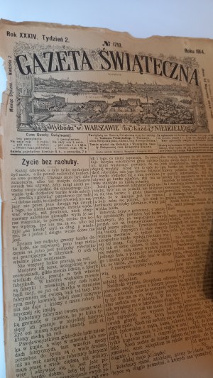 Christmas Newspaper 16 n-ers 1914.