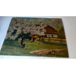 Chata i ule Tadeusz Strycharski 1924 r.