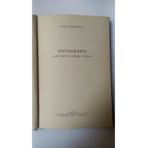 Photography of monuments and works of art by Janina Mierzecka 1959.