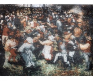 Bartosz Czarnecki (ur. 1988) - Pieter Bruegel - Taniec wiejski, 2017